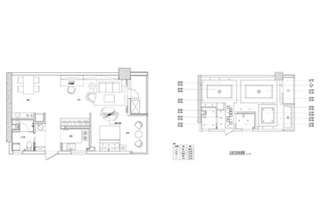 loft公寓装修田森安宁样板房