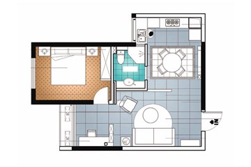 loft装修风格江桥万达公寓冯老师