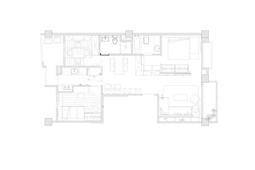 loft公寓装修大直良茂林公馆方老师