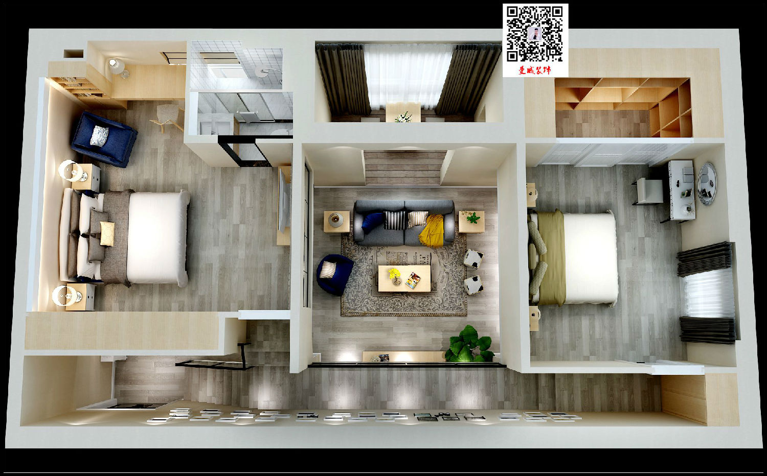 酒店公寓|空间|室内设计|兴兴设计 - 原创作品 - 站酷 (ZCOOL)
